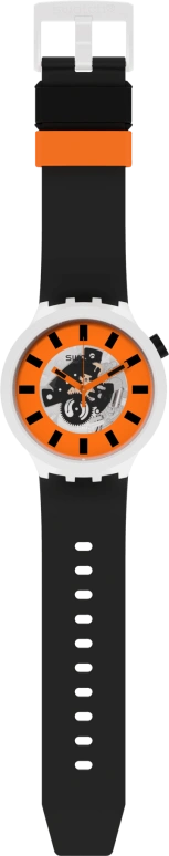 Swatch,THE BOLD 47mm,47mm,Bioceramic,Ceramic,Orange,SB03M104
