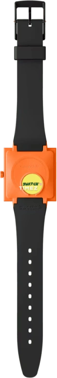 Swatch,Originals 41.80mm,41.80mm,Bioceramic,Multi-Color,Quartz,Glass,Square,SO34Z101