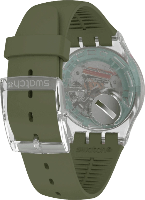Swatch,Originals 41mm,41mm,Plastic,Pink,Quartz,Sapphire,Crystal Glass,Round,SUOK714