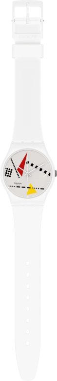 Swatch,Special Edition 34mm,34mm,Bioceramic,Ceramic,White,Quartz,Sapphire,Crystal Glass,SO31W106