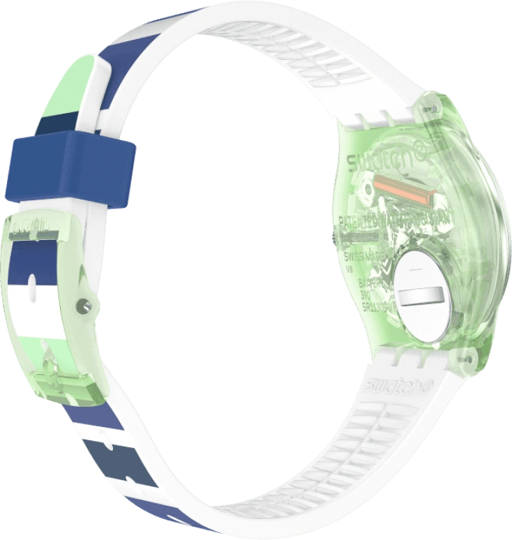 Swatch,Originals 34mm,34mm,Plastic,White,Open,GG711