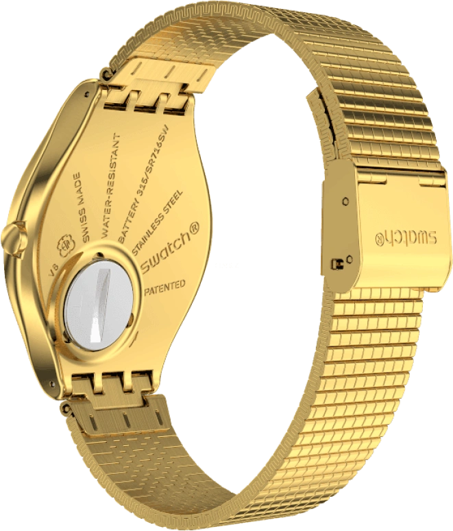 Swatch,SKIN ,Gold,SYXG106GG