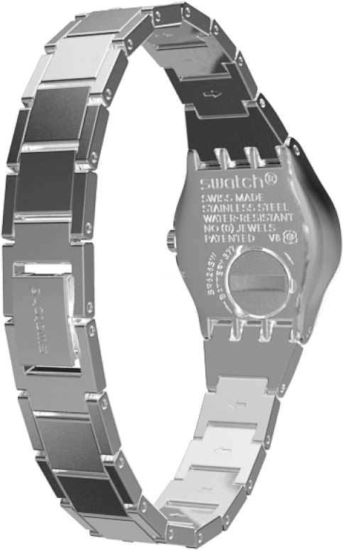 Swatch,IRONY 25mm,25mm,Stainless Steel,Blue,YSS222G