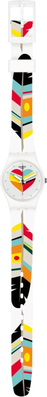 Swatch,HUMPY BUMPY 31.40mm,31.40mm,Plastic,White,Quartz,Tonneau,LW151