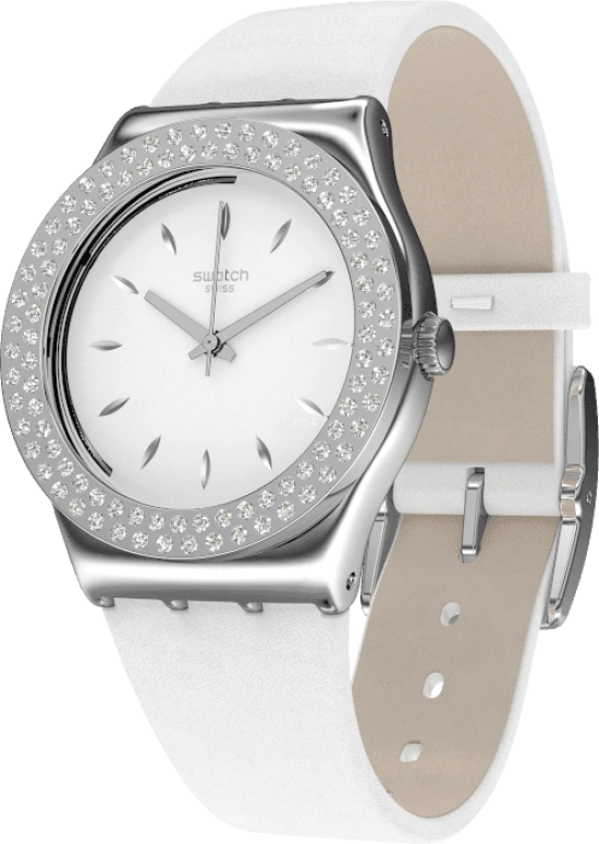 Swatch,IRONY 33mm,33mm,White,YLS217