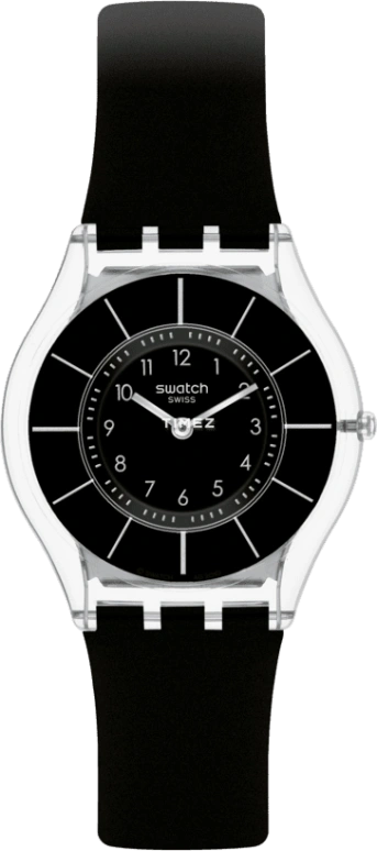 Swatch,Other 34mm,34mm,Bio-sourced,Black,Quartz,Sapphire,Crystal Glass,Round,SS08K103