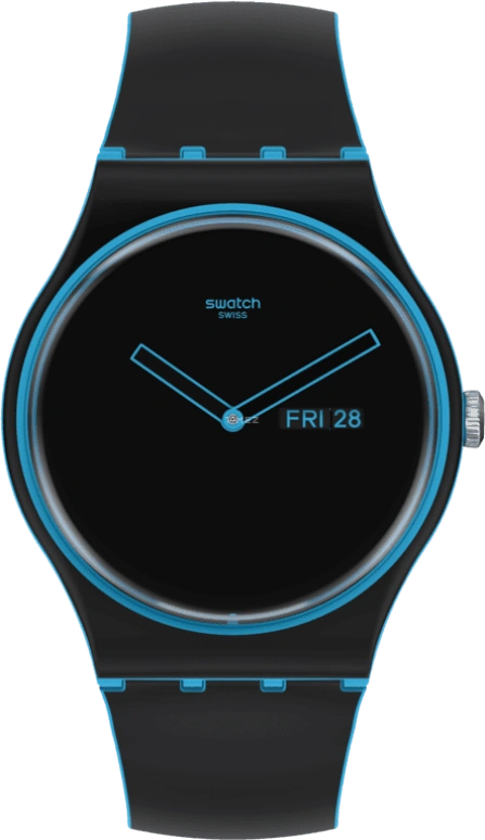 Swatch,Originals 41mm,41mm,Black,SO29S701