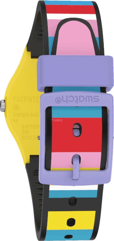 Swatch,Originals 34mm,34mm,Plastic,Closed,GZ341
