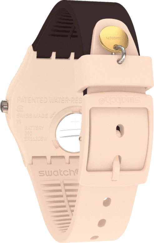 Swatch,Originals 34mm,34mm,Plastic,Yellow,Quartz,Round,GT109