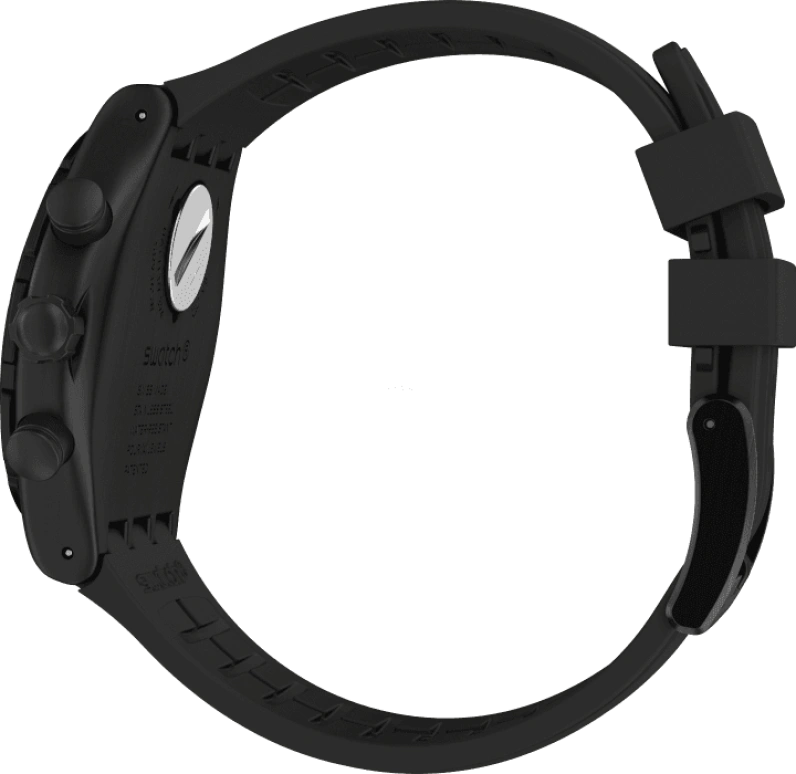 Swatch,IRONY 43x49mm,43x49mm,Black,YVB409