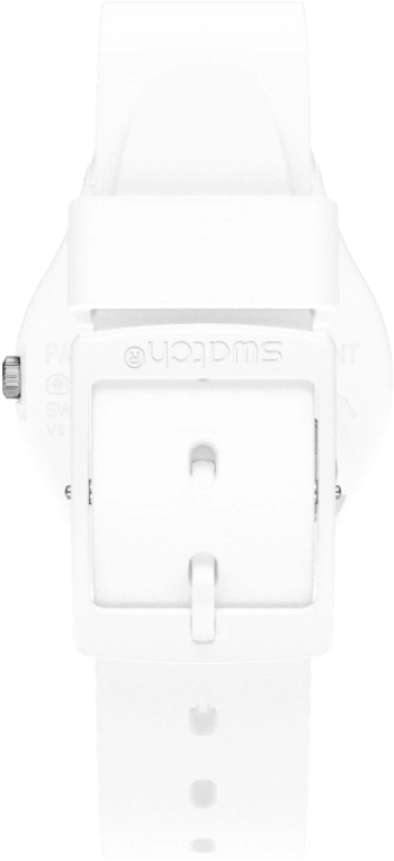Swatch,Originals 39.20mm,39.20mm,Plastic,White,Sapphire,Crystal Glass,GW716