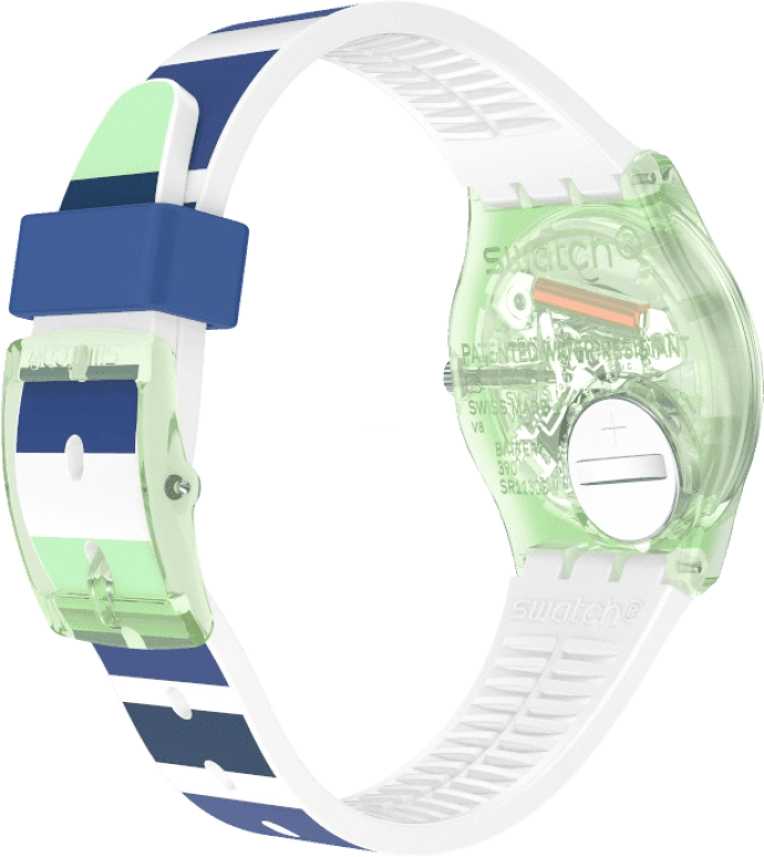 Swatch,Originals 34mm,34mm,Plastic,White,Open,GG711