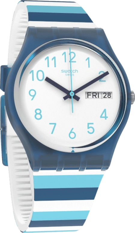 Swatch,Originals 34mm,34mm,White,Open,GN728