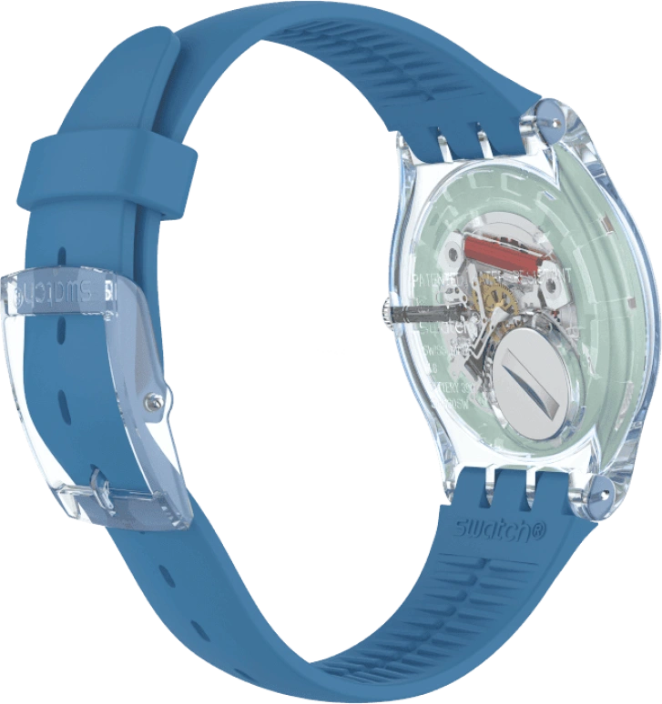 Swatch,Originals 41mm,41mm,Plastic,Blue,SUOK711