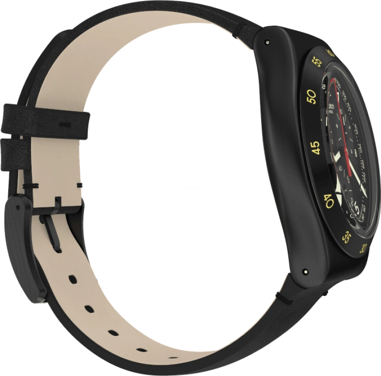Swatch,IRONY 43x49mm,43x49mm,Black,YVB410