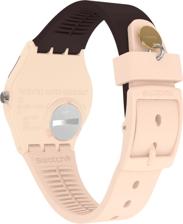Swatch,Originals 34mm,34mm,Plastic,Yellow,Quartz,Round,GT109