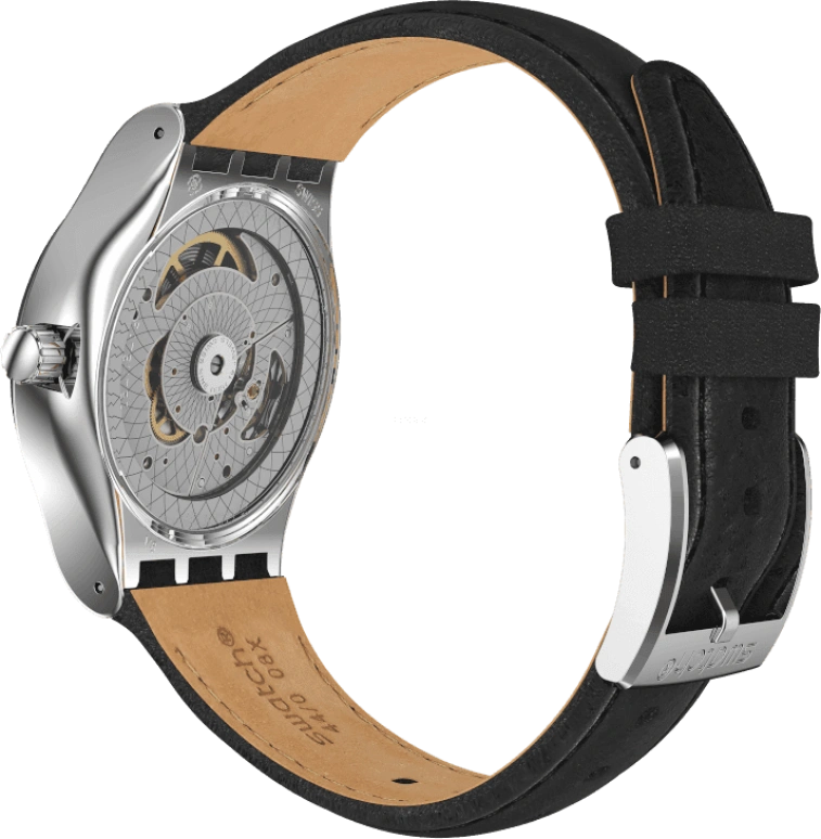 Swatch,IRONY 42mm,42mm,Black,Open,SY23S400