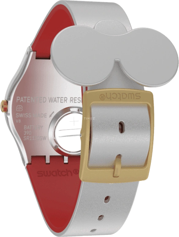 Swatch,Originals 34mm,34mm,Plastic,Sapphire,Crystal Glass,GZ327