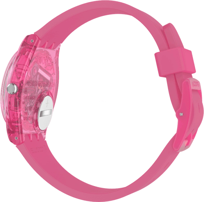 Swatch,Originals 34mm,34mm,Plastic,Pink,GP166