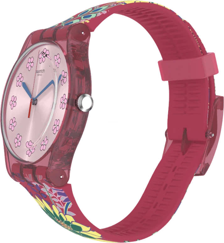 Swatch,Originals 41mm,41mm,Plastic,Pink,SUOP112
