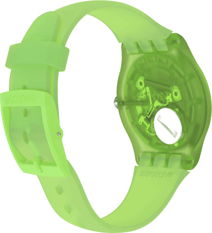 Swatch,Originals 41x47.40mm,41x47.40mm,Plastic,Green,SUOG118