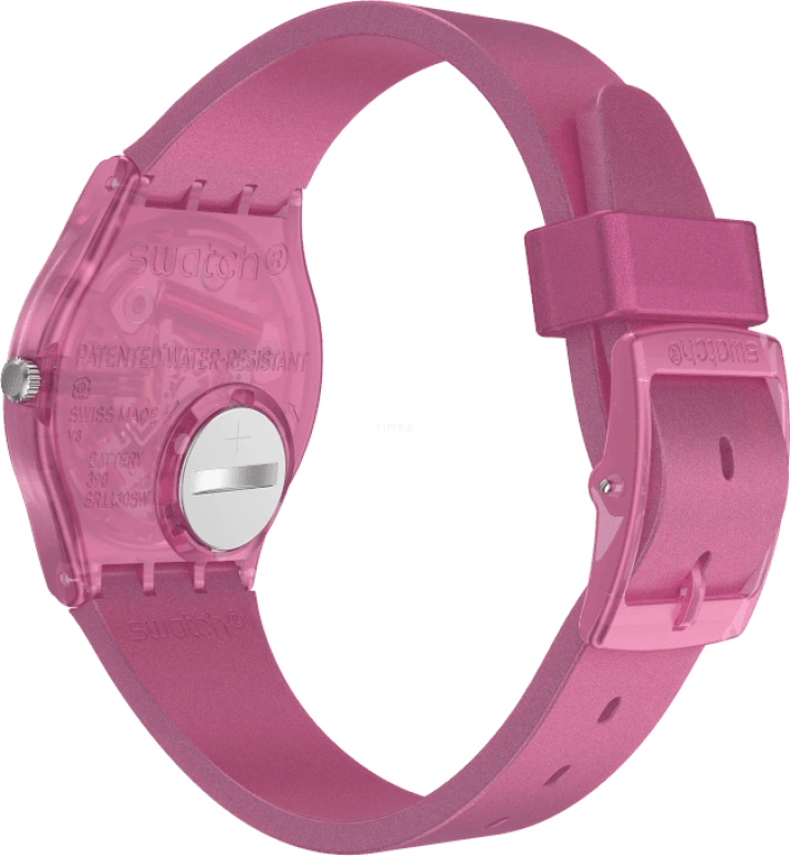 Swatch,Originals 34mm,34mm,Pink,Open,GP170