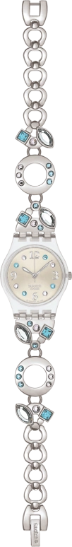 Swatch,CLASSIC 25mm,25mm,Plastic,Cream,LK292G