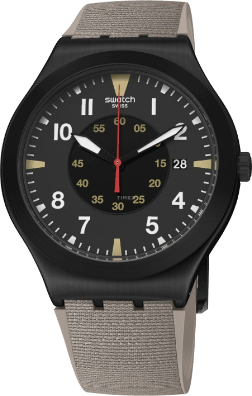 Swatch,IRONY 42.70x47.20mm,42.70x47.20mm,Black,YWB406
