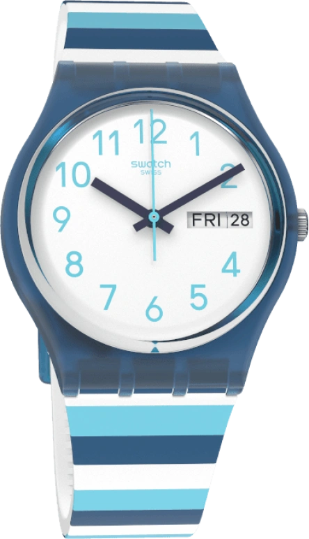 Swatch,Originals 34mm,34mm,White,Open,GN728