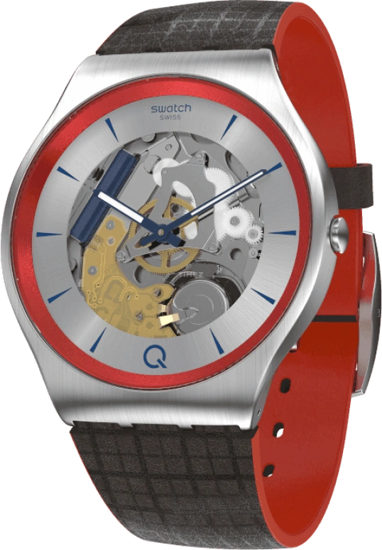Swatch,Other ,Stainless Steel,Sapphire,Crystal Glass,SS07Z102