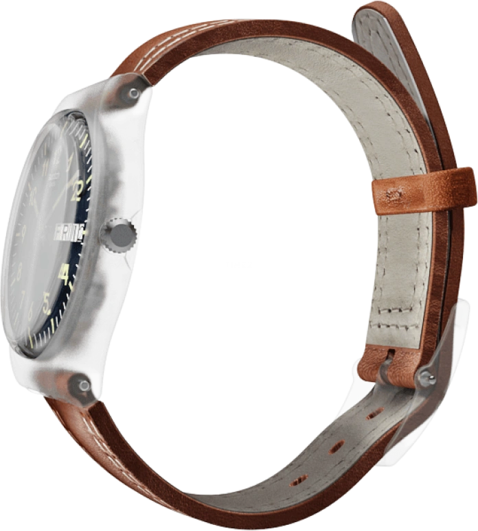 Swatch,Originals 34mm,34mm,Plastic,Blue,GE709