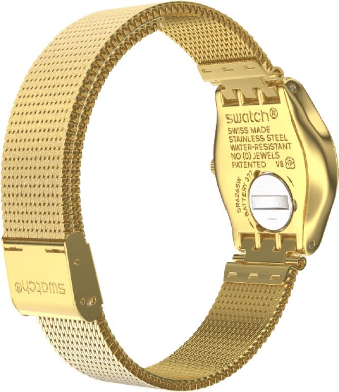 Swatch,IRONY 25x28.70mm,25x28.70mm,Gold,YSG167M