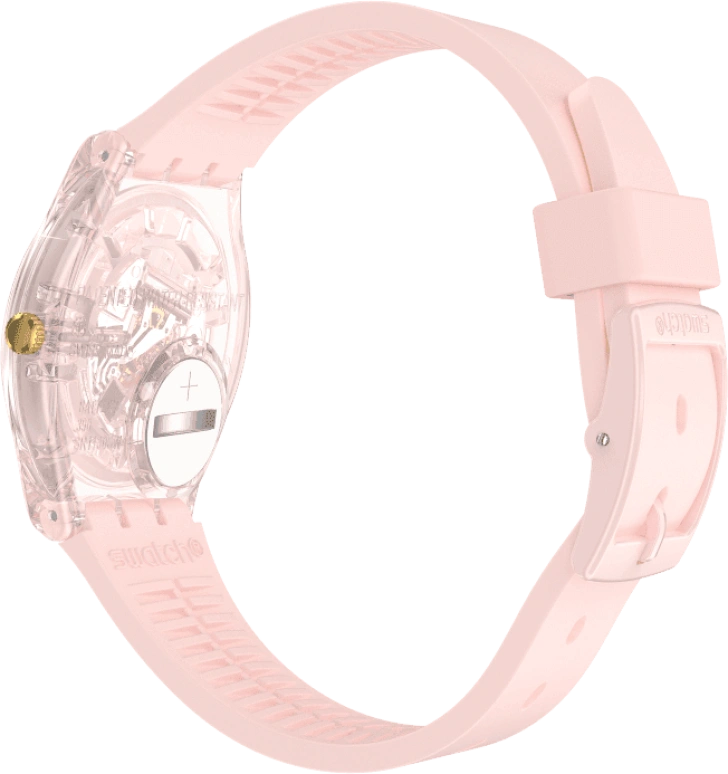 Swatch,Originals 34mm,34mm,Plastic,Pink,GP164