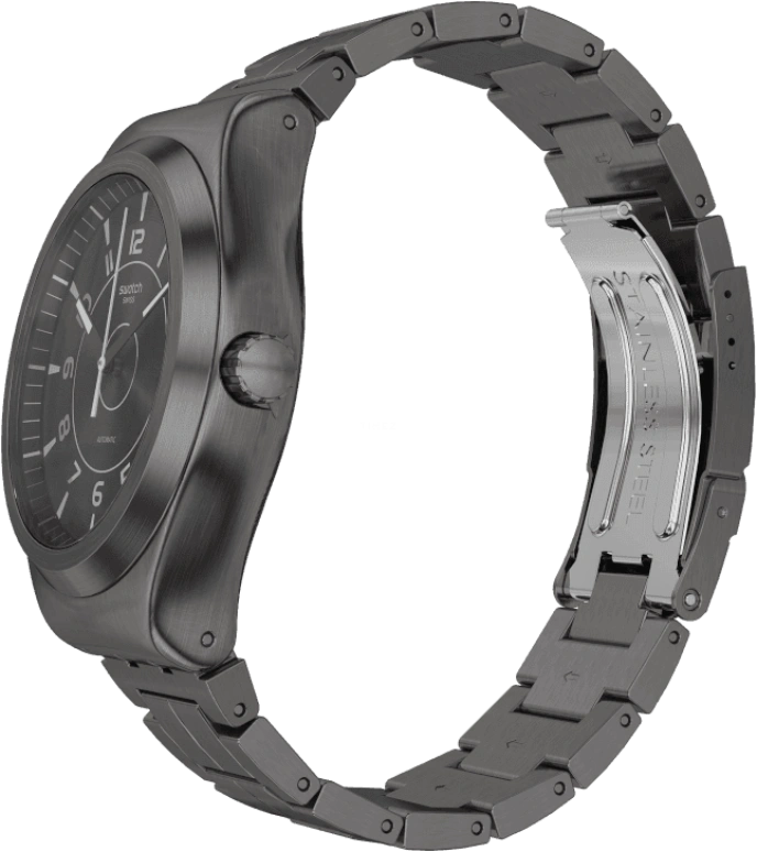Swatch,IRONY 42mm,42mm,Stainless Steel,Open,YIM400G