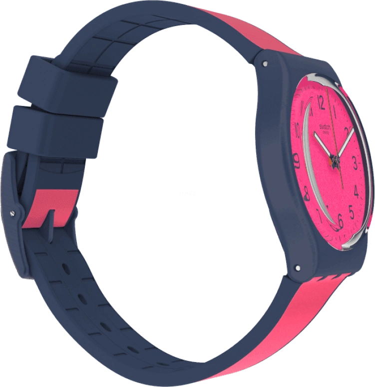 Swatch,Originals 34mm,34mm,Plastic,Pink,GN264