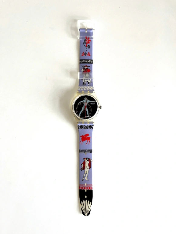 Swatch,Other 34mm,34mm,Plastic,Black,White,Quartz,Sapphire,Crystal Glass,Tonneau,GK141