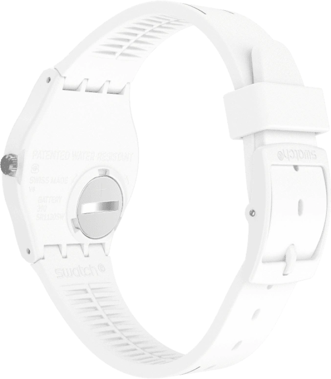 Swatch,Originals 34mm,34mm,Plastic,White,Closed,GW712