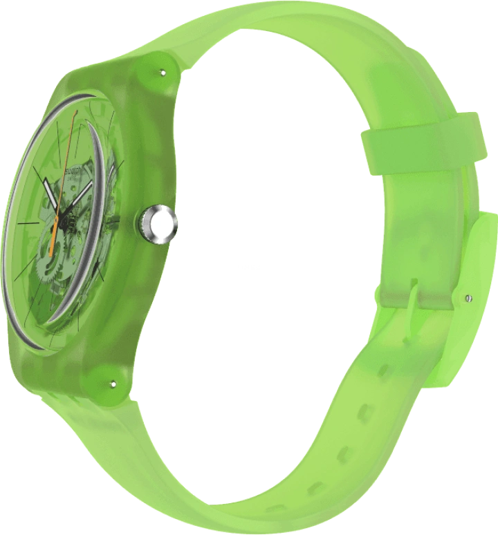 Swatch,Originals 41x47.40mm,41x47.40mm,Plastic,Green,SUOG118
