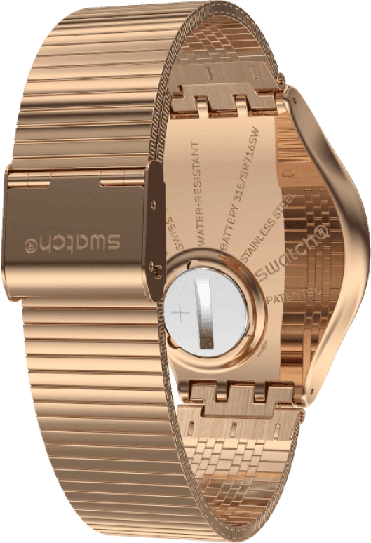 Swatch,SKIN ,Stainless Steel,Gold,SYXG101GG