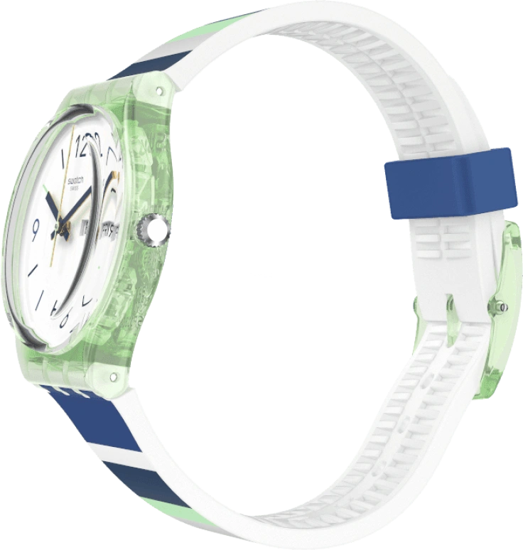 Swatch,Originals 34mm,34mm,Plastic,White,Open,GG711