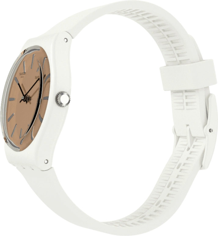 Swatch,Originals 34mm,34mm,Plastic,Gold,GW209
