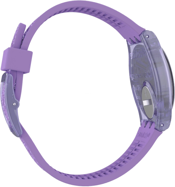 Swatch,Originals 34mm,34mm,Plastic,Silver,Open,GV400