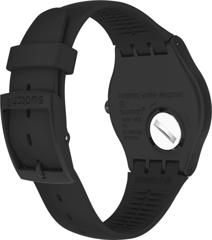 Swatch,Originals 41x47.40mm,41x47.40mm,Plastic,Black,SUOB731