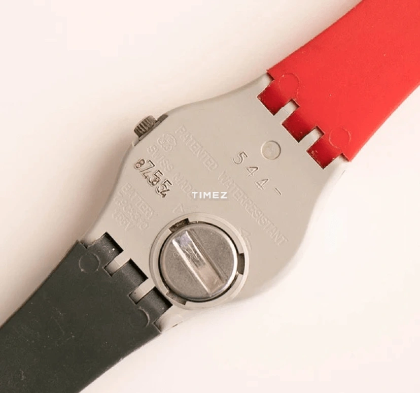 Swatch,Other 25mm,25mm,Plastic,Multi-Color,Quartz,Sapphire,Crystal Glass,Tonneau,LM105
