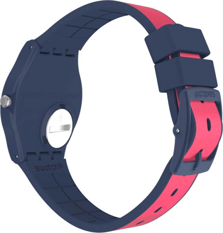 Swatch,Originals 34mm,34mm,Plastic,Pink,GN264