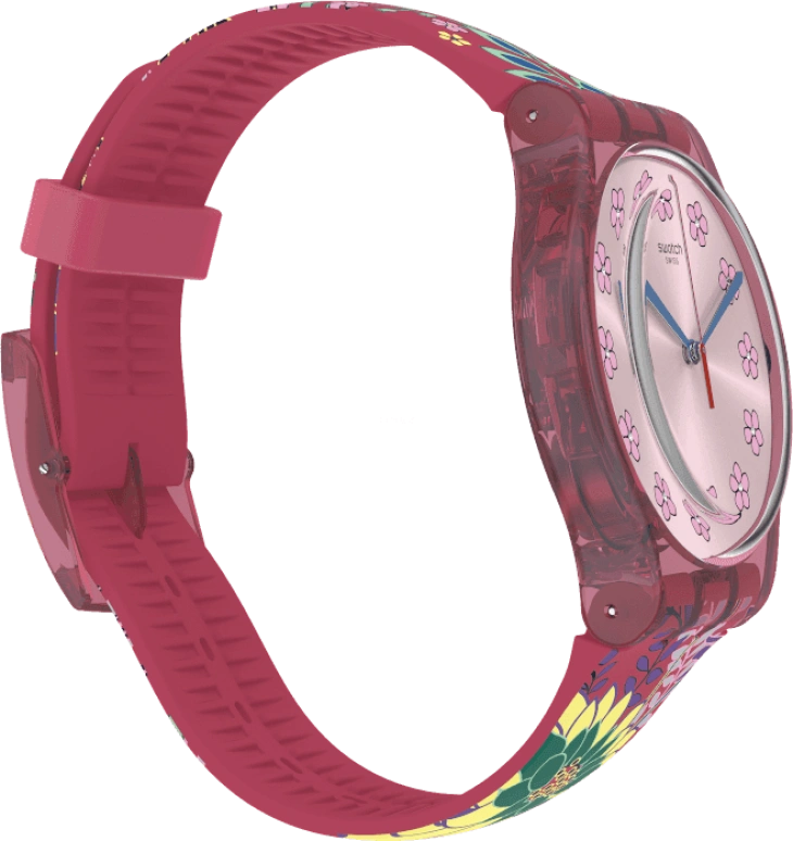 Swatch,Originals 41mm,41mm,Plastic,Pink,SUOP112