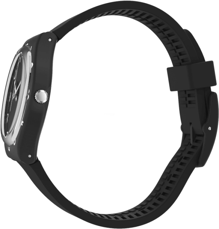 Swatch,Originals 39.20mm,39.20mm,Plastic,Black,Sapphire,Crystal Glass,Closed,GB757
