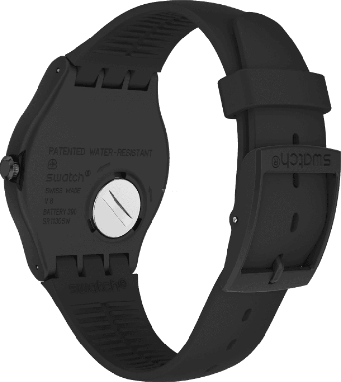 Swatch,Originals 41x47.40mm,41x47.40mm,Plastic,Black,SUOB731
