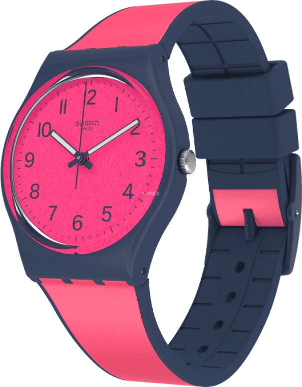 Swatch,Originals 34mm,34mm,Plastic,Pink,GN264