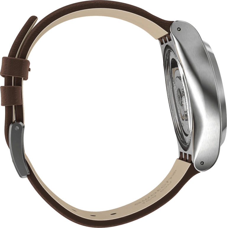 Swatch,IRONY 42mm,42mm,Stainless Steel,Blue,Open,SY23S410